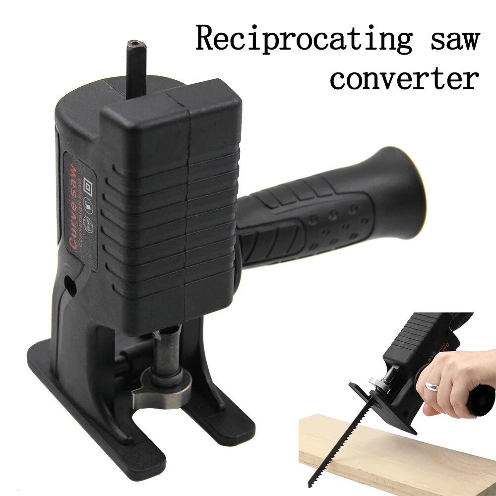 Reciprocating Saw Attachment Drill - 手持ち電気ドリルから電動のこぎり家庭用レシプロソー小型大工の手持ち電動工具アクセサリーセット