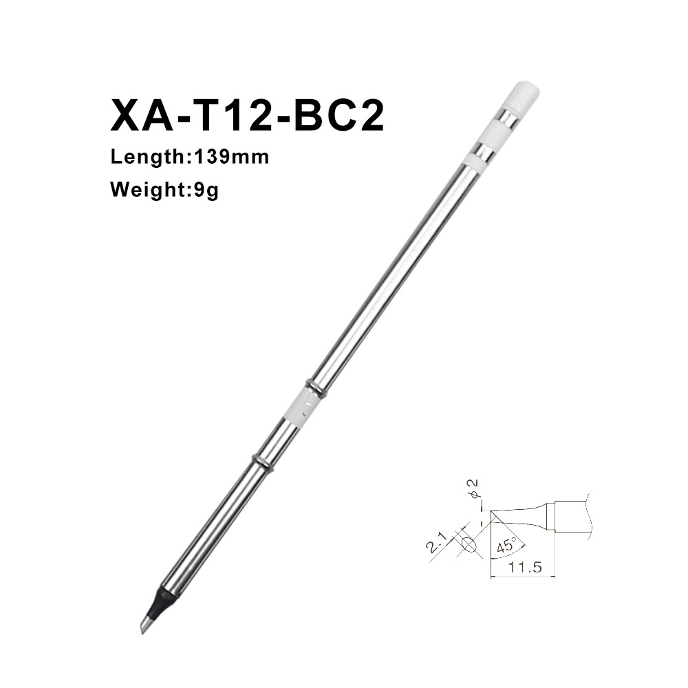 Digital Soldering Station T12 - QUICKO XA ハイグレード T12-BC2 はんだごてチップ溶接ヘッドツール FX9501/907