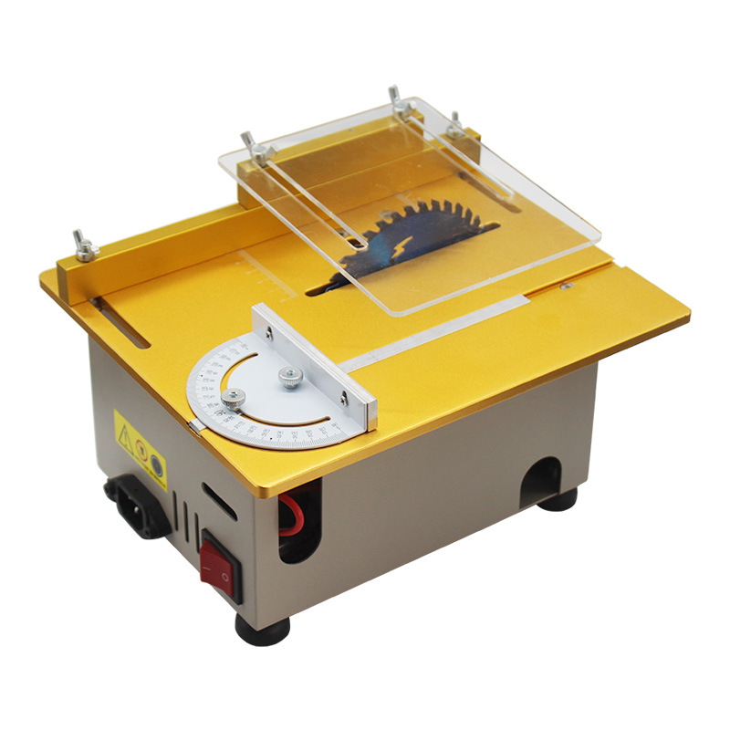 Mini Table Saw For Woodworking - 885小型テーブルソー 家庭用木工 手作りミニ多機能アクリルDIY卓上切断機