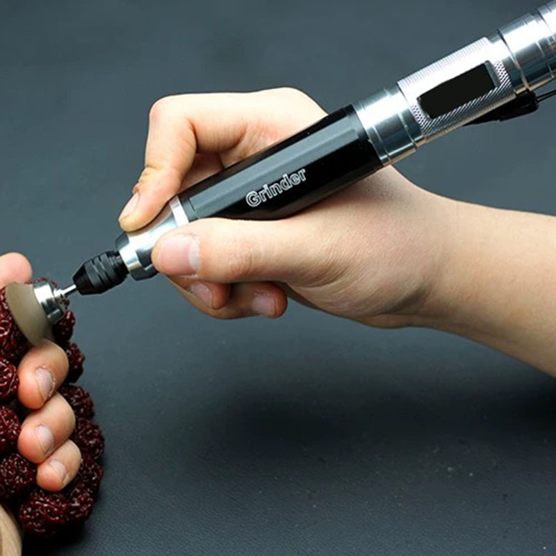 Cordless Rotary Tool Kit Accessories - コードレスリチウム電池ミニロータリーツールキット彫刻ペンクリーニングブラシハンドドリルポータブル研磨加工アクセサリー