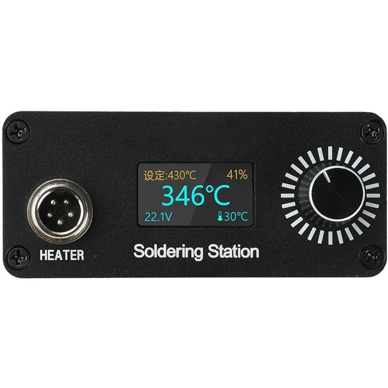 【A56X】T12 ポータブルミニデジタルはんだ付けステーシ - Digital Soldering Station T12 のレビューと価格