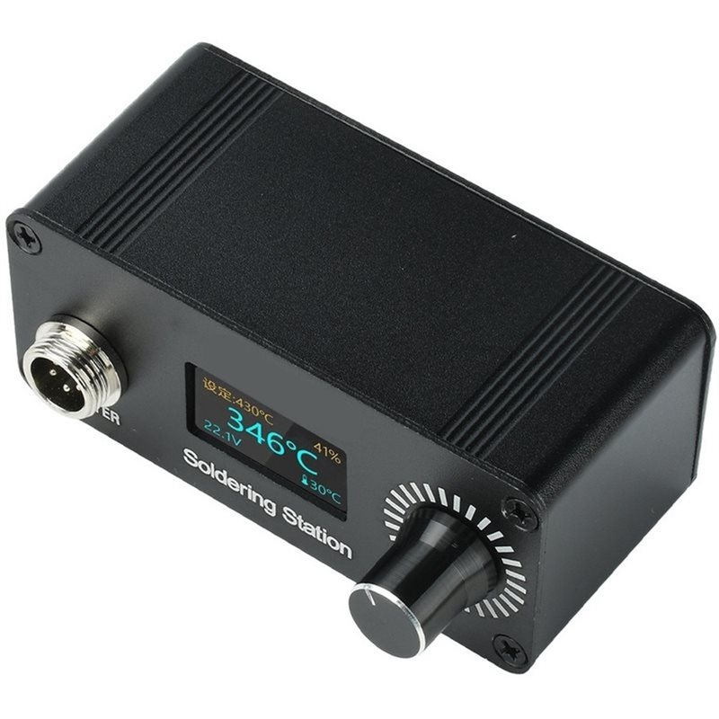【A56X】T12 ポータブルミニデジタルはんだ付けステーシ - Digital Soldering Station T12 のレビューと価格