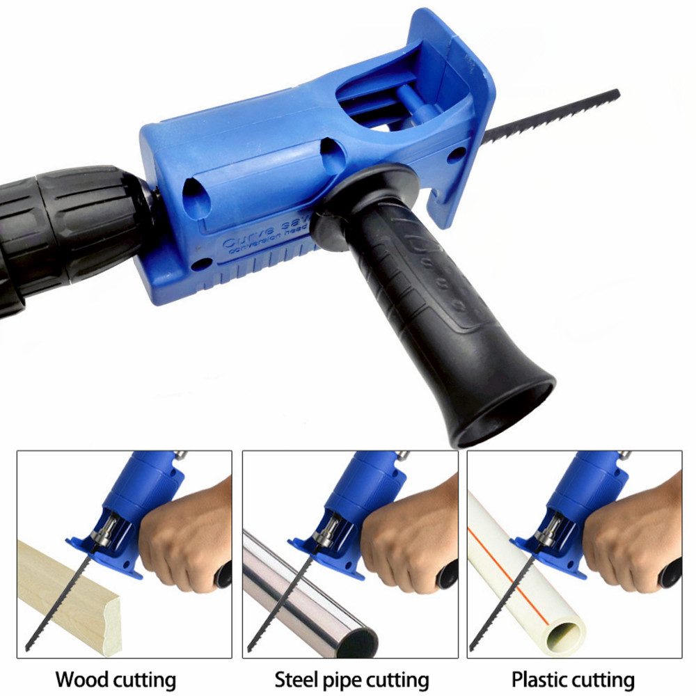 ポータブルミートソーアダプター,電気ドリル,変更されたジグソ - Reciprocating Saw Attachment Drill のレビューと価格
