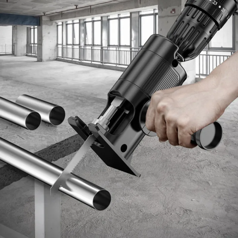 ジグソーコンバーターアダプター、電動ドリル用ポータブルレシプ - Reciprocating Saw Attachment Drill のレビューと価格