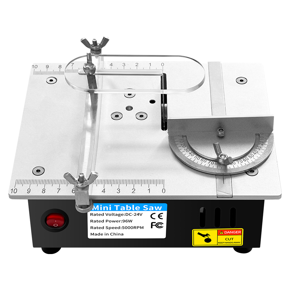 DC24V家庭用ミニチュア木工テーブルのこぎり電気多機能精密 - Mini Table Saw For Woodworking のレビューと価格