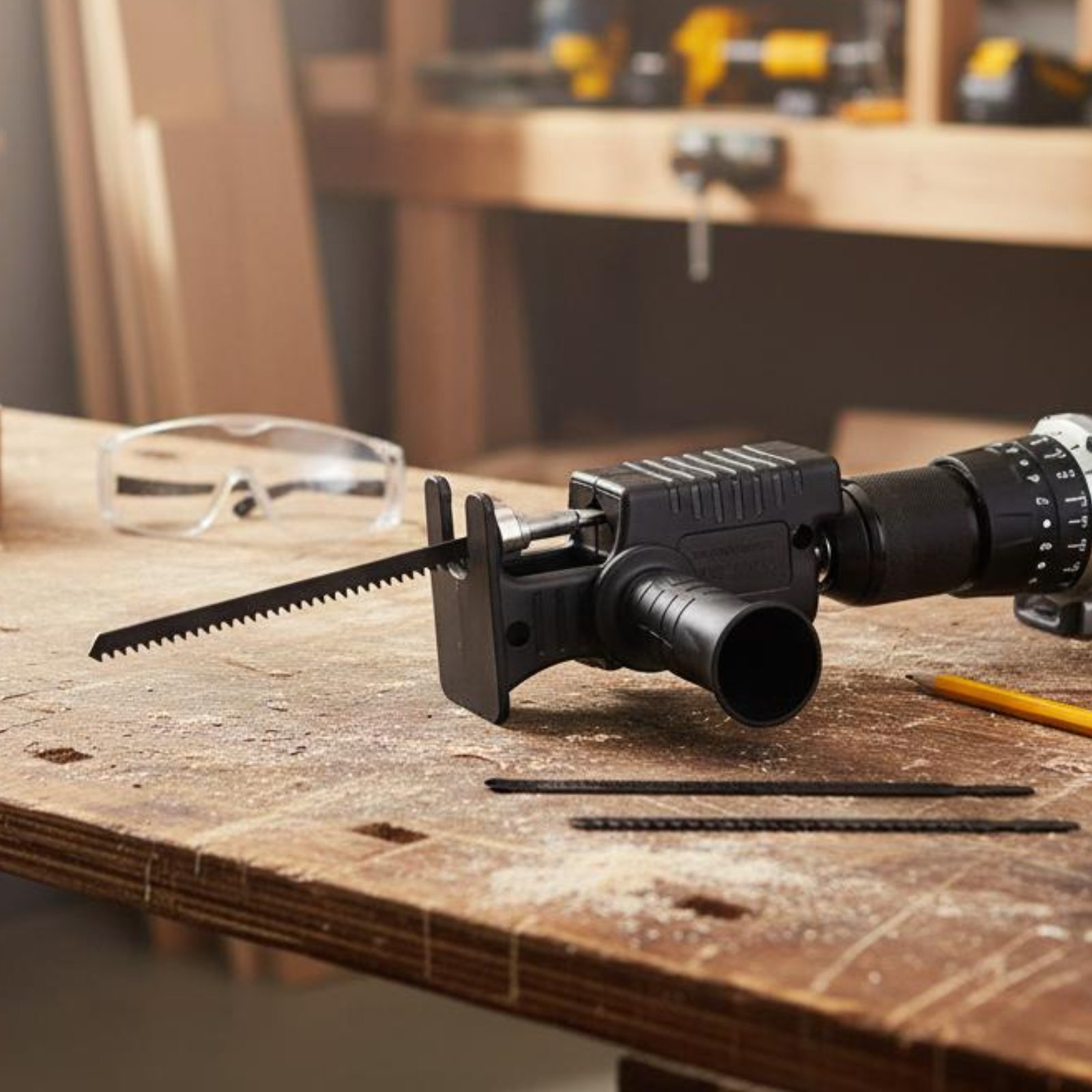 ドリルからレシプロソーへのアダプター マルチブレードドリルソ - Reciprocating Saw Attachment Drill のレビューと価格