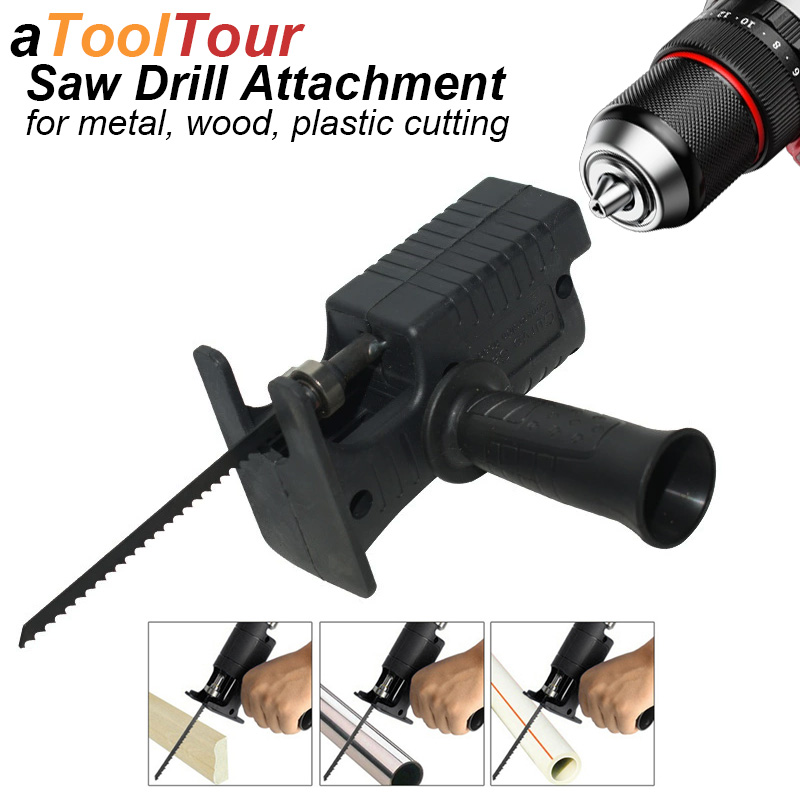 レシプロソーアダプター電動ドリルアタッチメントポータブル変換 - Reciprocating Saw Attachment Drill のレビューと価格