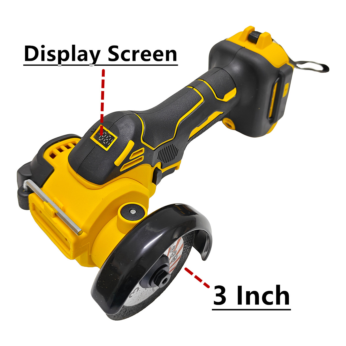 ブラシレスアングルグラインダー 3 インチカットオフツールコ - Brushless Angle Grinder Battery Powered のレビューと価格