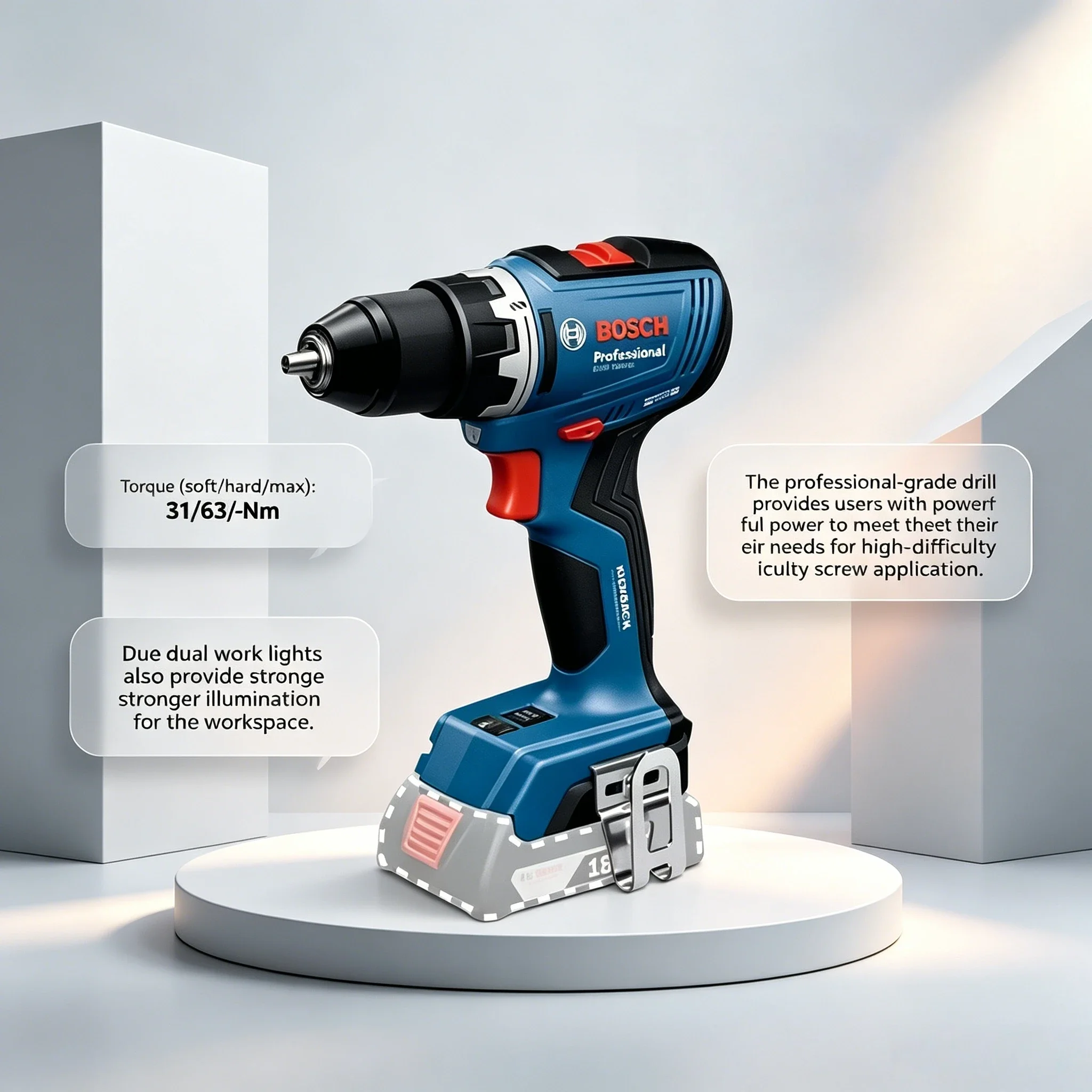 ボッシュ GSR 18V-65 ブラシレスコードレスドリル  - Brushless Cordless Electric Drill 18V のレビューと価格