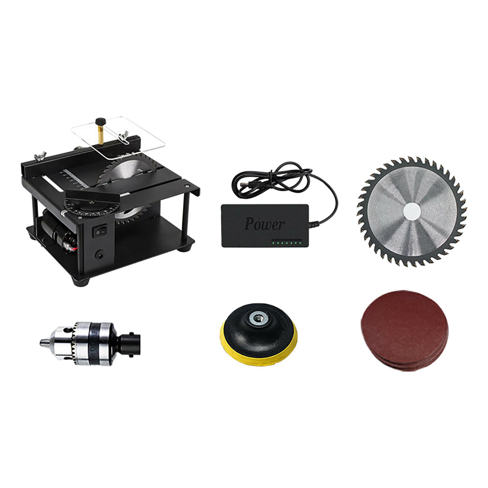 コンパクトな4インチ丸型ミニテーブルソー、アクセサリー付き、 - Mini Table Saw For Woodworking のレビューと価格