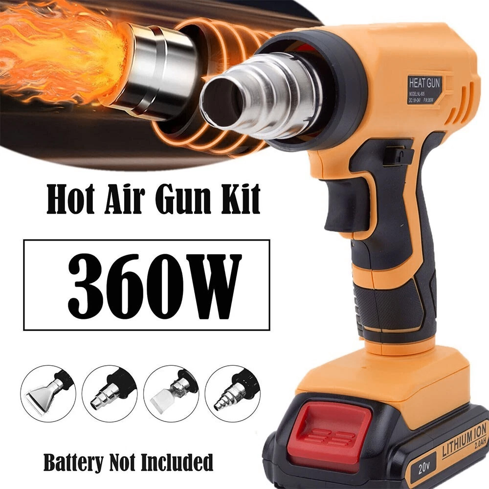 コードレスヒートガン デウォルト18Vバッテリー対応 マキタ - Cordless Heat Gun For Shrink Tubing のレビューと価格