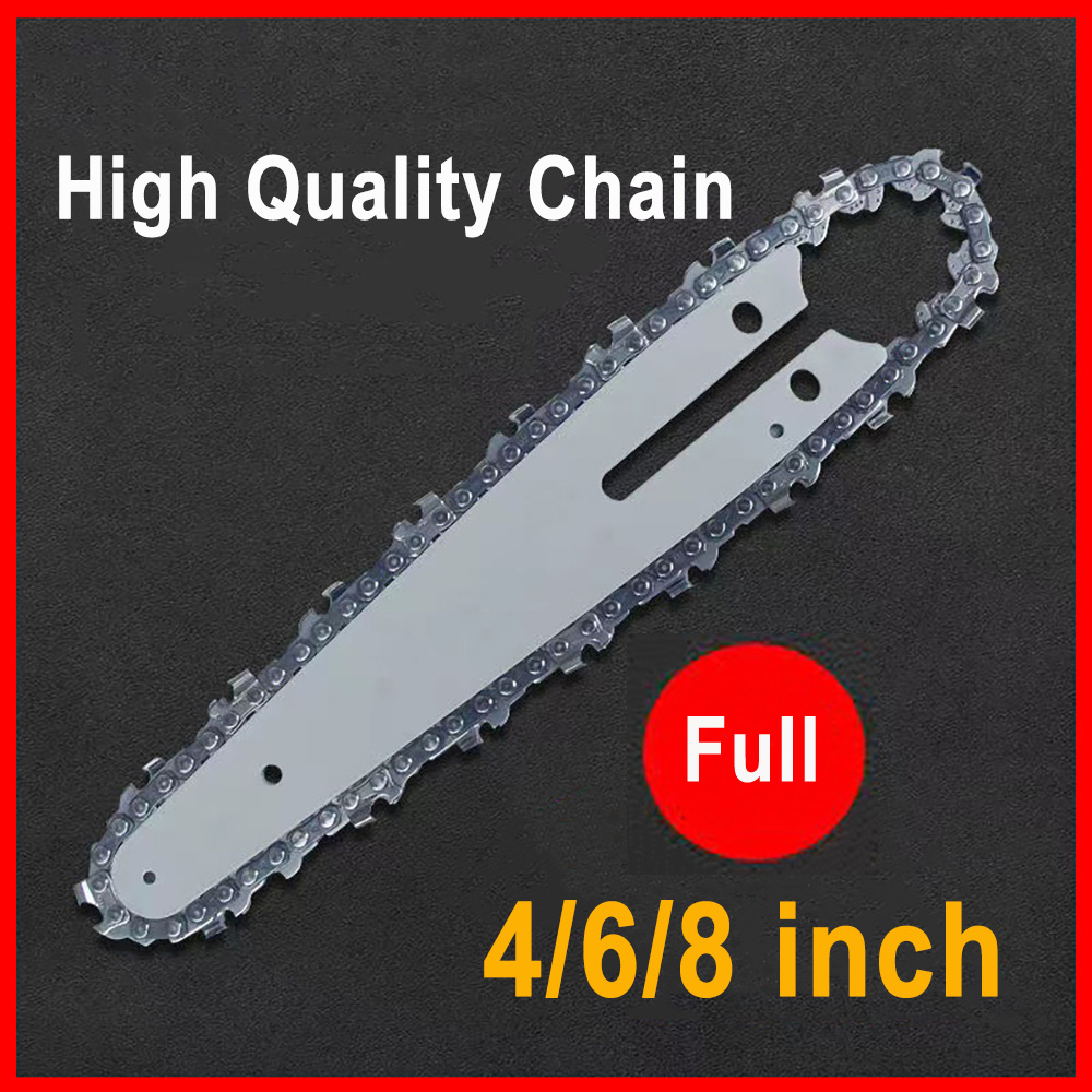 4/6/8/10 インチ 1/4 チェーンソーチェーンガイド - Mini Electric Chainsaw 6 Inch のレビューと価格
