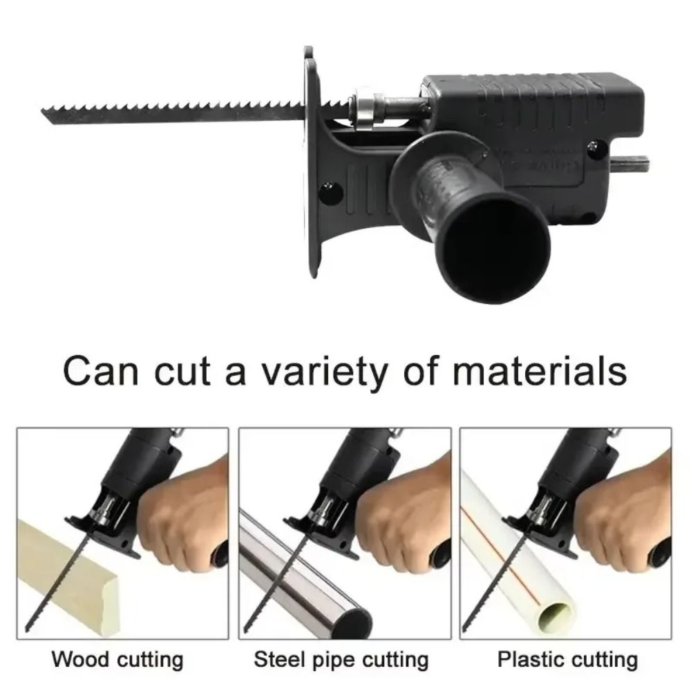 クイックチャックドリルソーアダプター滑り止めガード補助ハンド - Reciprocating Saw Attachment Drill のレビューと価格