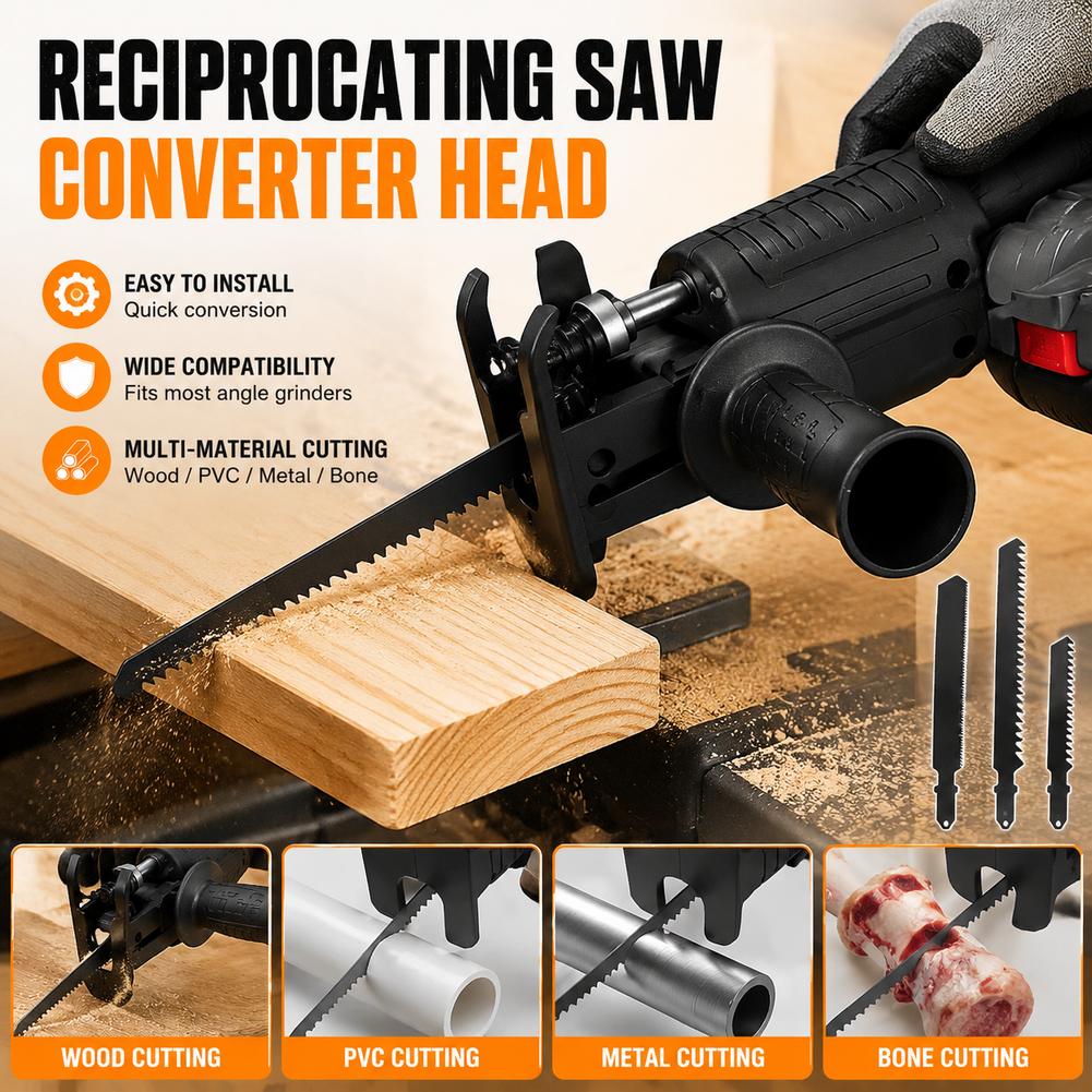 レシプロソーアダプター電動ドリル改造キット、ジグチェーン、金 - Reciprocating Saw Attachment Drill のレビューと価格