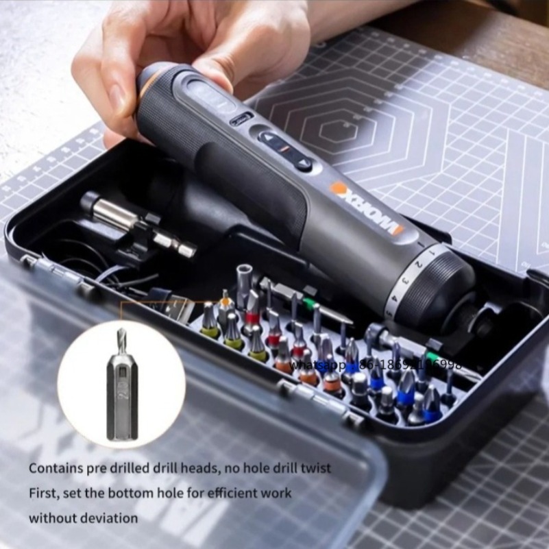 30 ビットセット電動工具 WX242 電気ドライバーセット - Electric Screwdriver Rechargeable Usb のレビューと価格