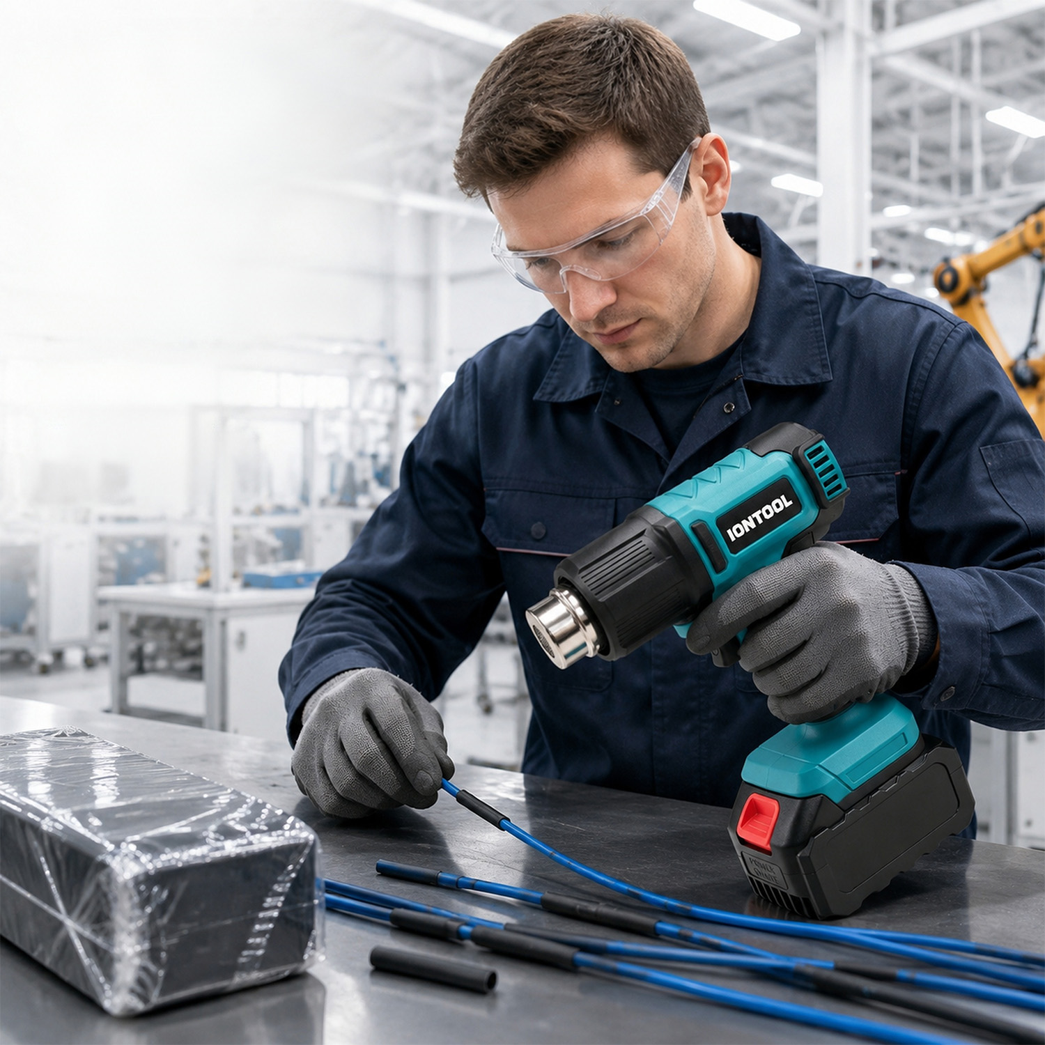 IONTOOL 550 ℃   温度調整可能なコードレスヒー - Cordless Heat Gun For Shrink Tubing のレビューと価格