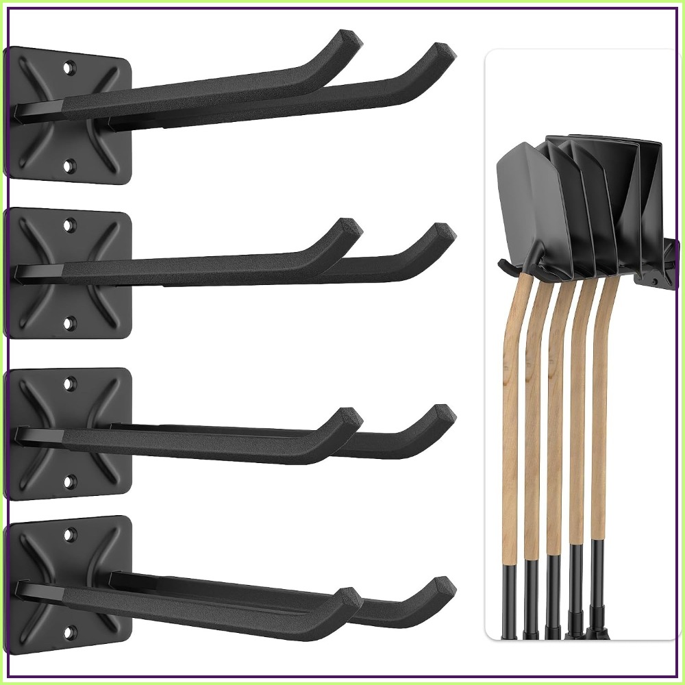 頑丈なガレージ収納フック、12.4インチの壁掛けハンガー（タ - Garden Tools のレビューと価格