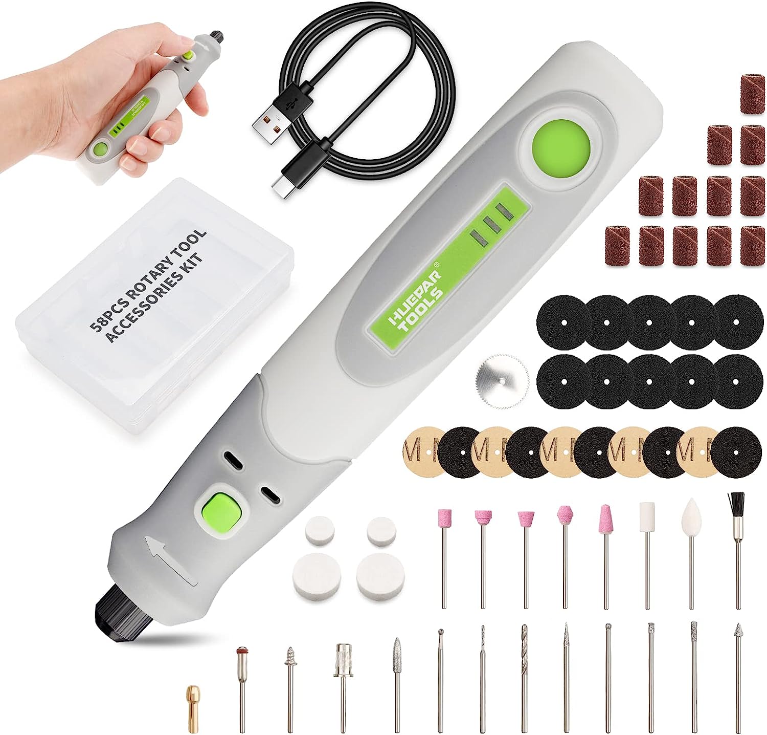 電気ドリルダイグラインダー彫刻ポリッシャー 4V ミニコード - Cordless Rotary Tool Kit Accessories のレビューと価格